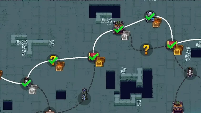 Экран с картой в Stream Raiders