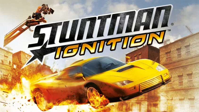 Stuntman Ignition: обложка Обложка игры Stuntman Ignition