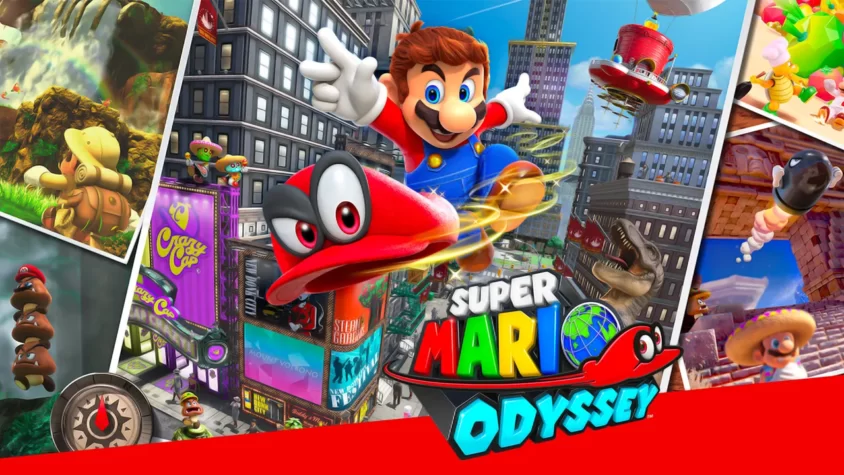 Обложка игры Super Mario Odyssey