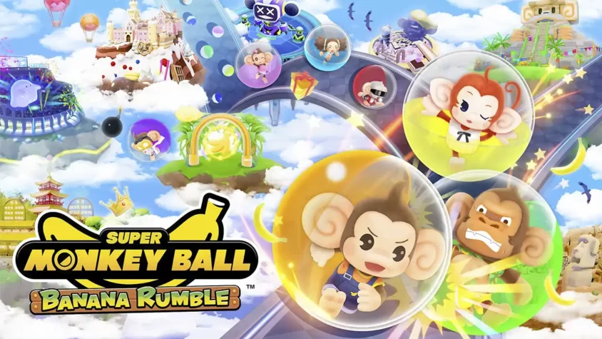 Super Monkey Ball Banana Rumble – Обложка Обложка игры Super Monkey Ball Banana Rumble