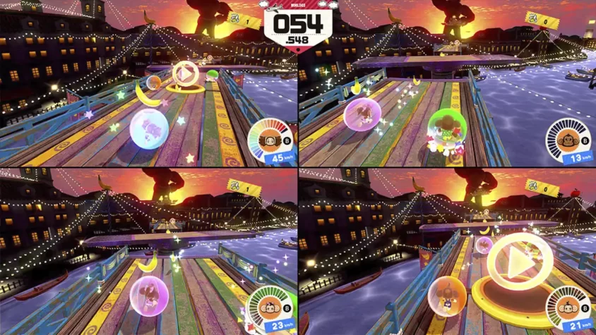 Сложный уровень в Super Monkey Ball Banana Rumble