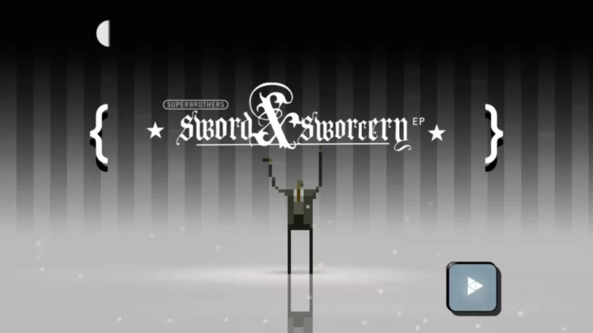 Сцена из игры Superbrothers: Sword & Sworcery EP