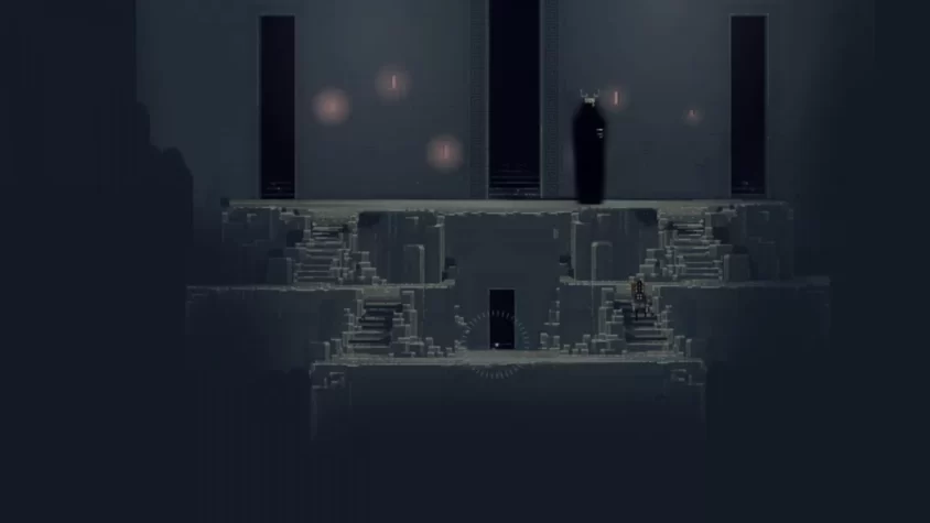 Сцена из игры Superbrothers: Sword & Sworcery EP
