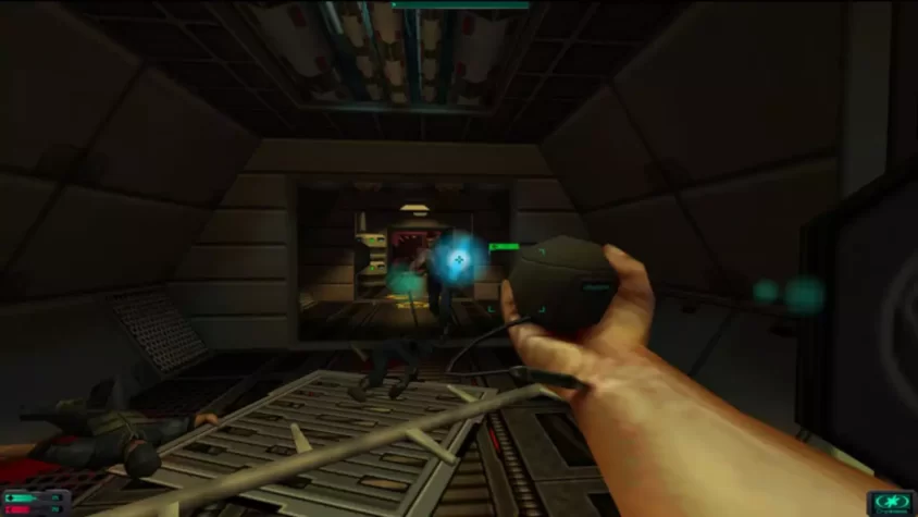 Первая встреча с врагами в System Shock 2