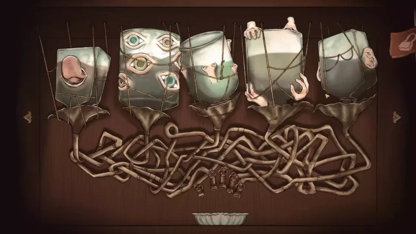 Сцена с персонажем в игре Tales From Candleforth