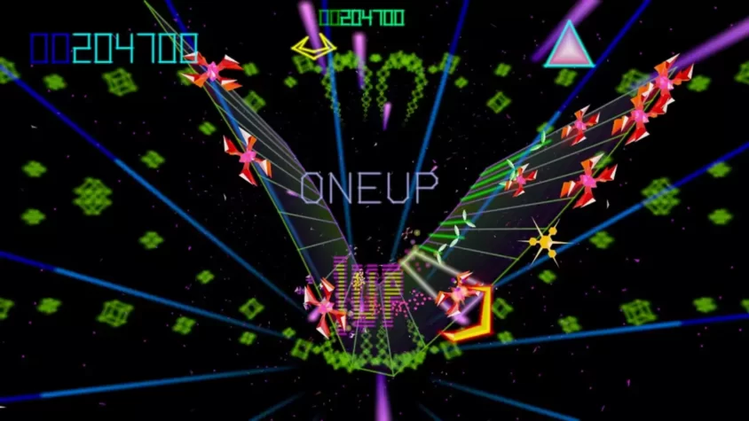 Экран с бонусом ONEUP в Tempest 4000