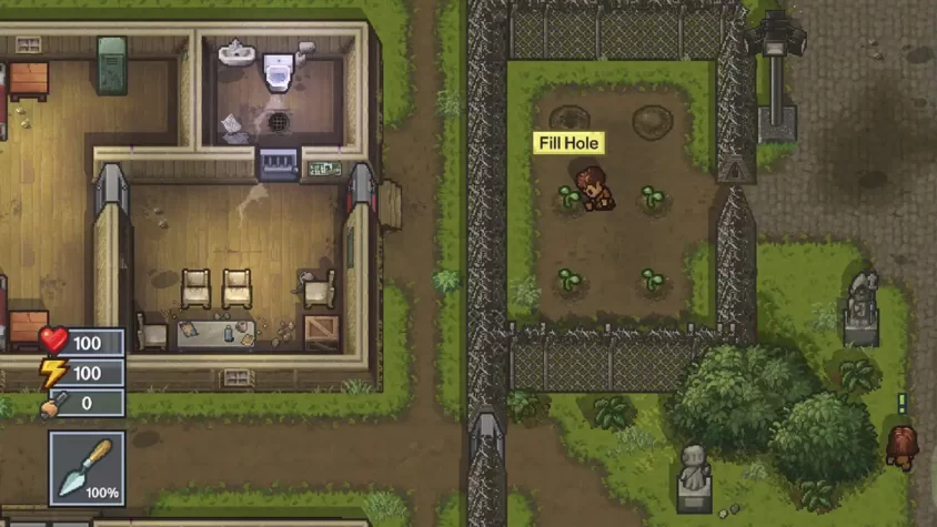 Работа на ферме в The Escapists 2