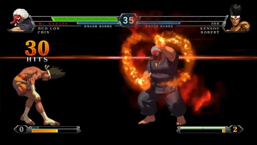 Мощная атака в The King of Fighters XIII Global Match
