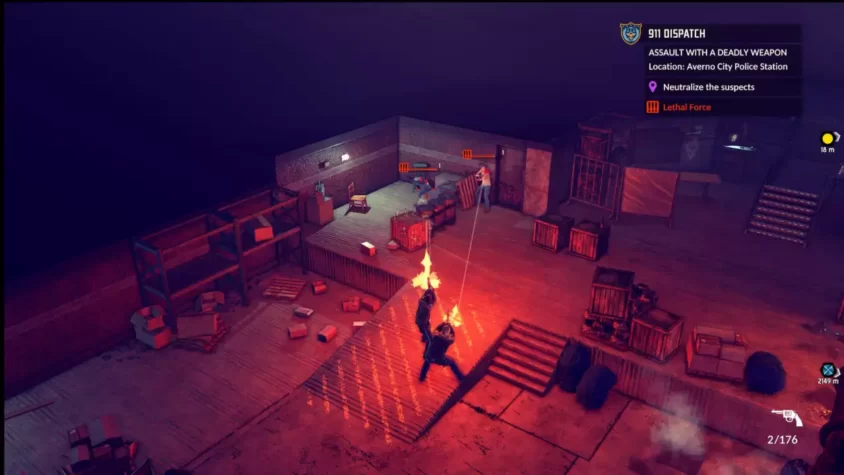 Решение инцидента с убийством в игре The Precinct