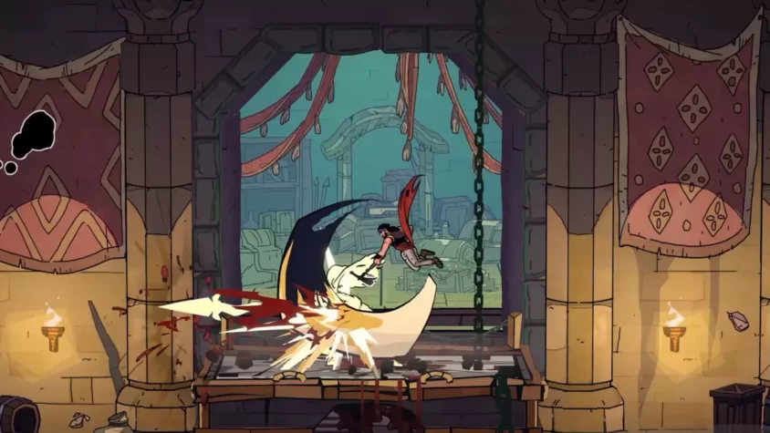 Геймплей игры The Rogue Prince of Persia 4