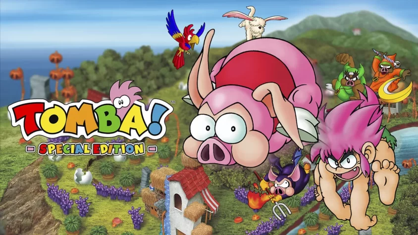 Tomba! Special Edition - Обложка игры Обложка игры Tomba! Special Edition