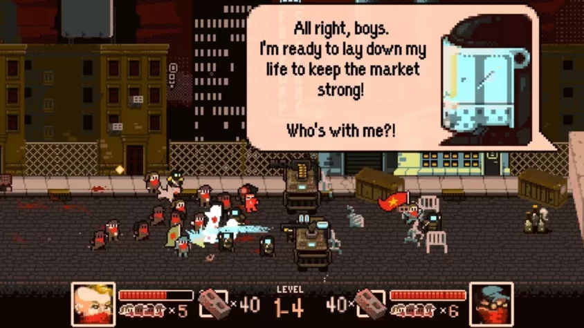 Игровой момент из Tonight We Riot
