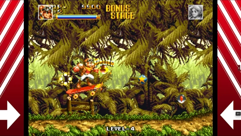 Роди на скейтборде в бонусном этапе игры Top Hunter