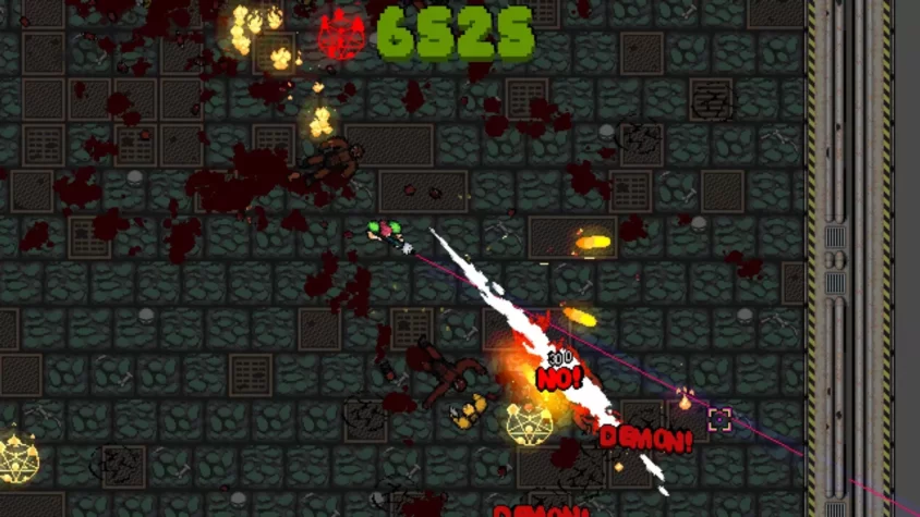 Геймплей Tormentor x Punisher, кровавое сражение с демонами