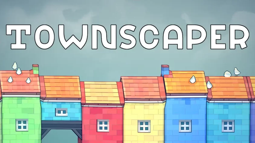 Townscaper - Главный экран Игра Townscaper - Главный экран