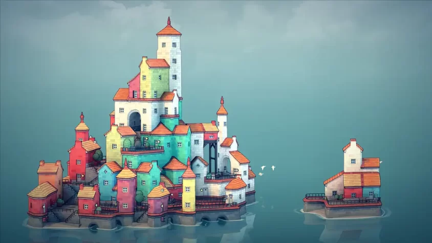Великолепие Townscaper