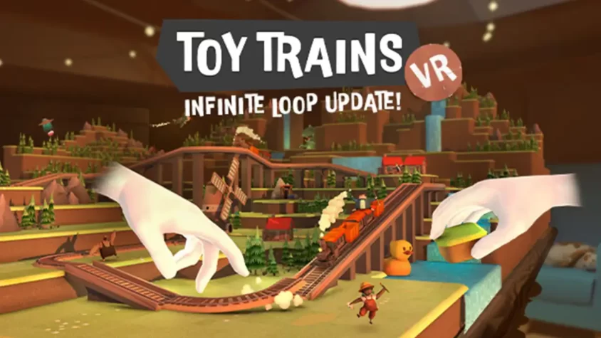 Toy Trains VR - Обновление Infinite Loop Обложка игры Toy Trains VR с обновлением Infinite Loop