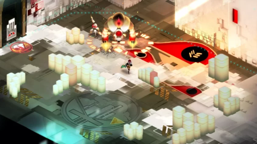 Герой в финальном бою в Transistor