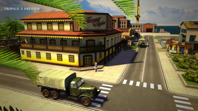 Строительство на улицах Tropico 5