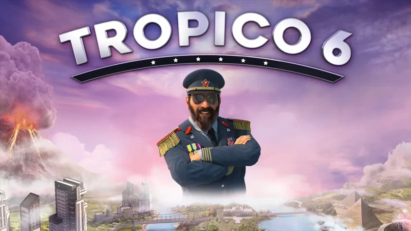 Tropico 6 - обложка Обложка игры Tropico 6