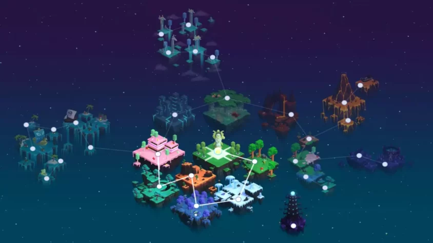 Киберпанк-сражение в обновлении Trove Gear Up!