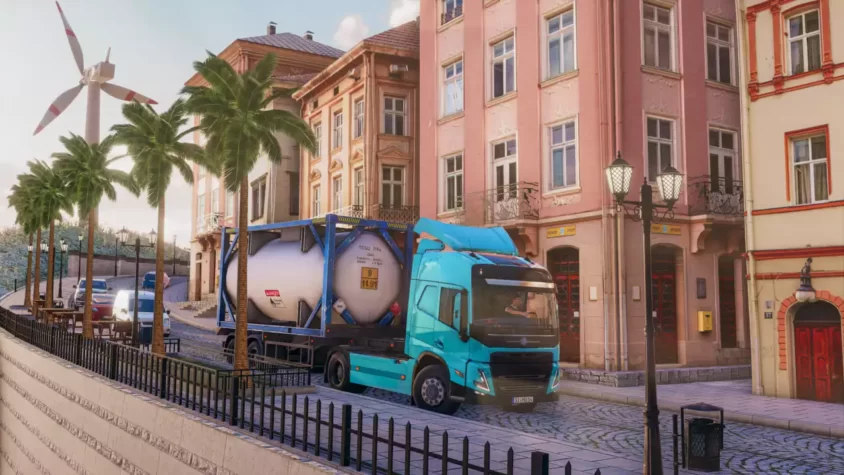 Перевозка автомобилей на трейлере в Truck & Logistics Simulator