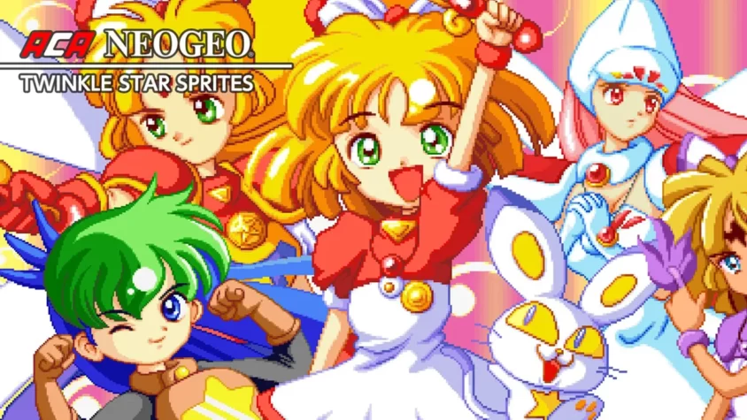 Twinkle Star Sprites - Обложка Обложка игры Twinkle Star Sprites