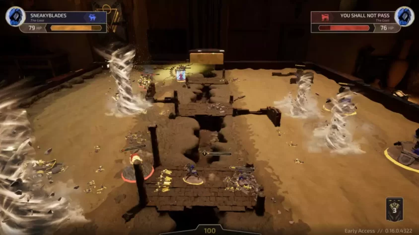 Магический момент в игре с атакой войск в игре Vestiges: Fallen Tribes