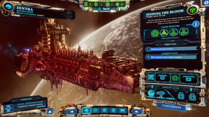 Космический корабль в Warhammer 40,000: Chaos Gate - Daemonhunters
