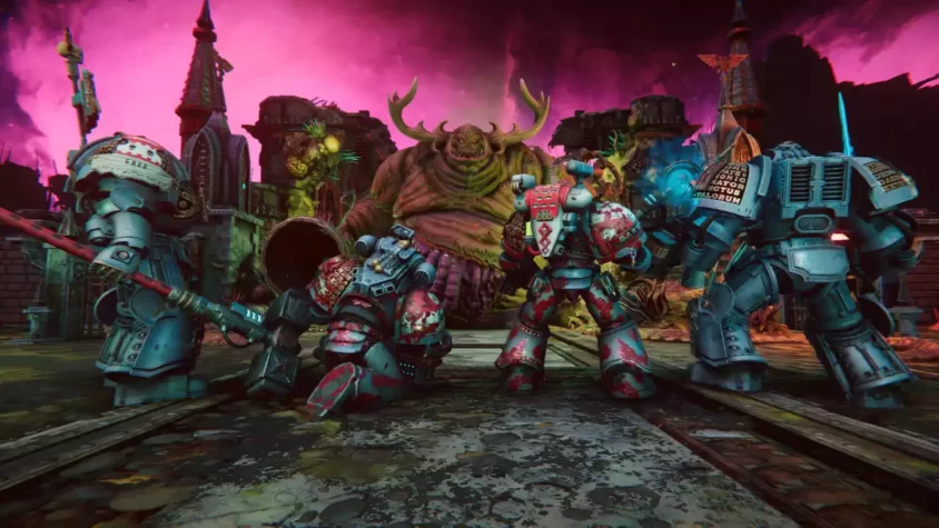 Сражение с боссом в Warhammer 40,000: Chaos Gate - Daemonhunters