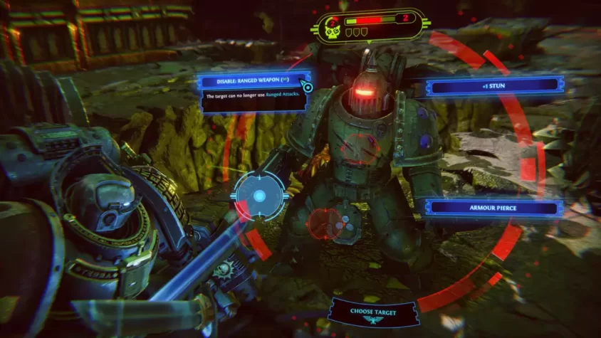Интерфейс и бой в Warhammer 40,000: Chaos Gate - Daemonhunters
