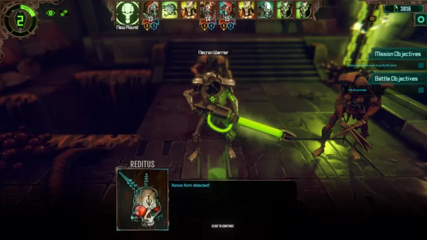 Геймплей Warhammer 40,000: Mechanicus