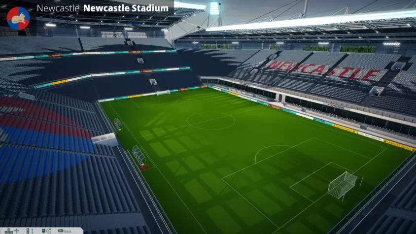 Стадион Ньюкасла в игре We Are Football 2024