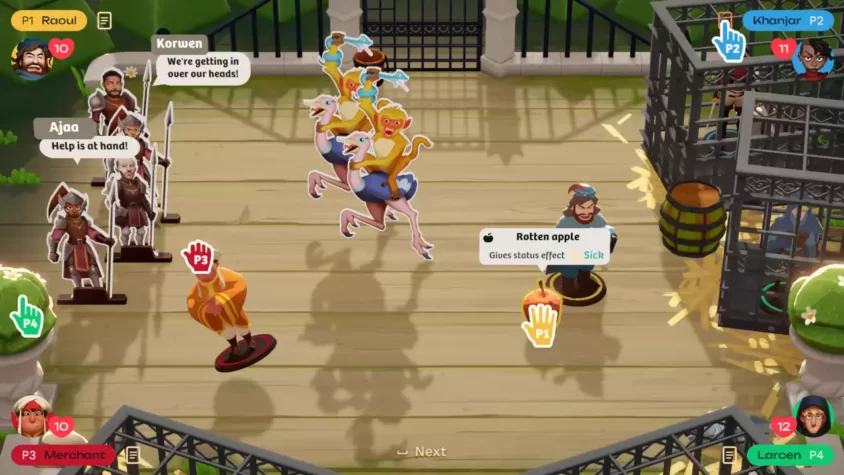 Герои игры Worlds of Aria сталкиваются с таинственными существами