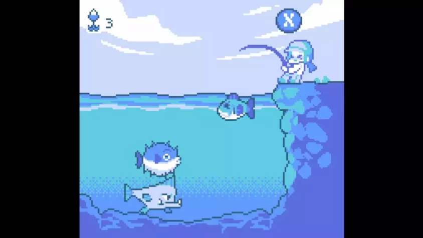 Рыбалка в Yolk Heroes: A Long Tamago