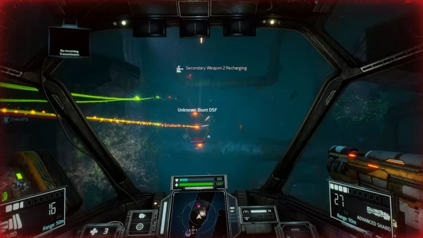 Бой под водой в Aquanox Deep Descent