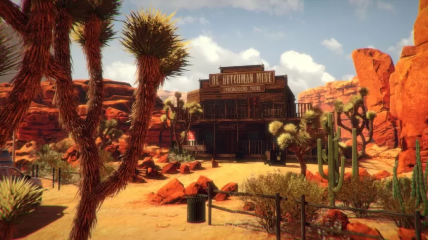 Старинная шахта в Arizona Sunshine, идеальное место для подземных приключений с зомби