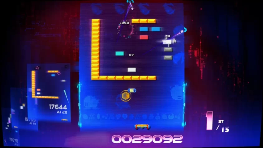 Геймплей игры Arkanoid – Eternal Battle
