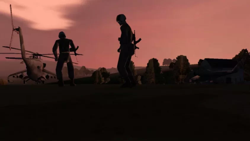 Игровой момент ARMA: Cold War Assault