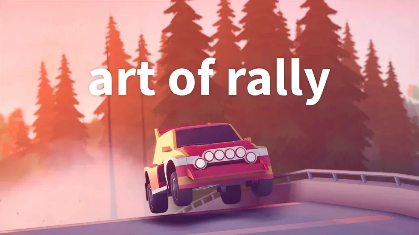 Art of Rally Обложка игры Art of Rally