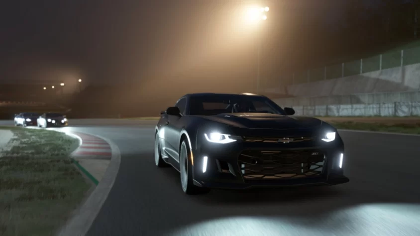Гонка в ночное время в Assetto Corsa EVO