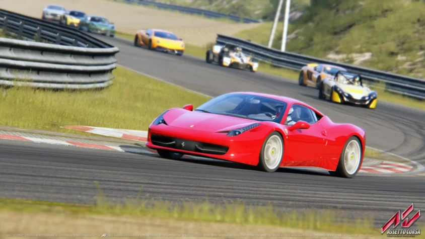Гонка с Ferrari в Assetto Corsa