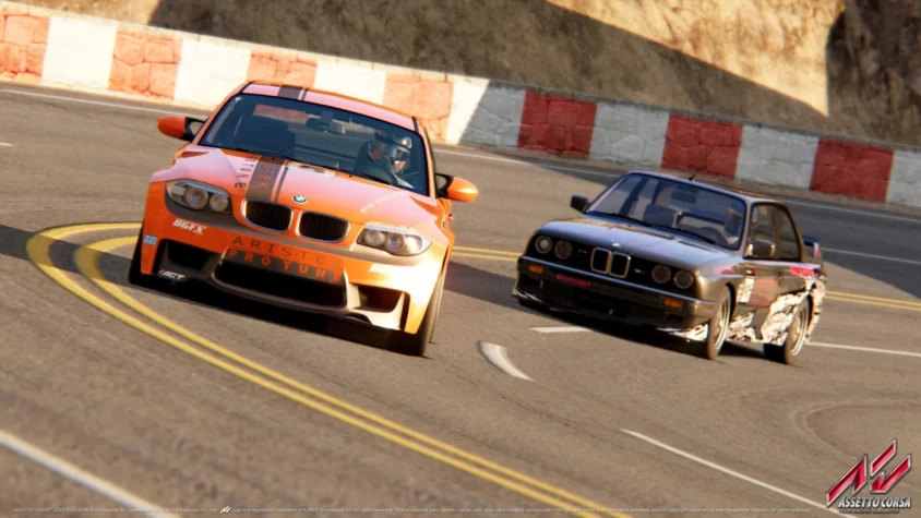 Гонка BMW в Assetto Corsa