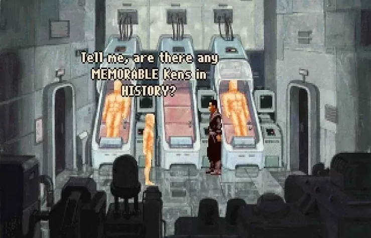 Сцена из игры Beneath a Steel Sky