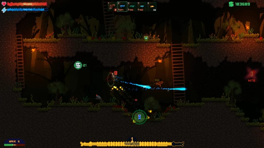 Геймплей игры Blood Harvest 3