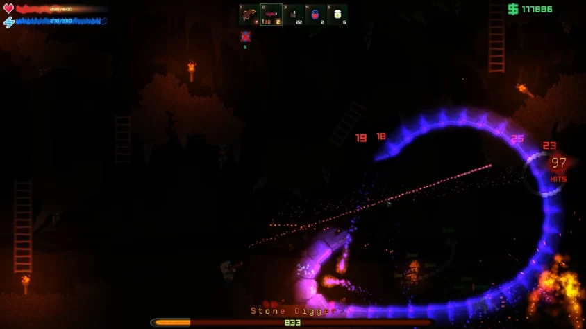 Геймплей игры Blood Harvest 3