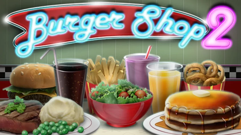 Burger Shop 2 — обложка Обложка игры Burger Shop 2
