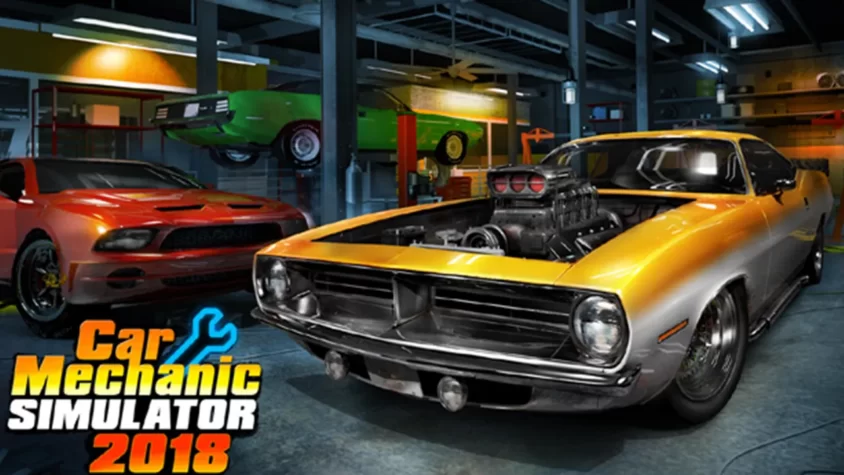 Обложка игры Car Mechanic Simulator 2018