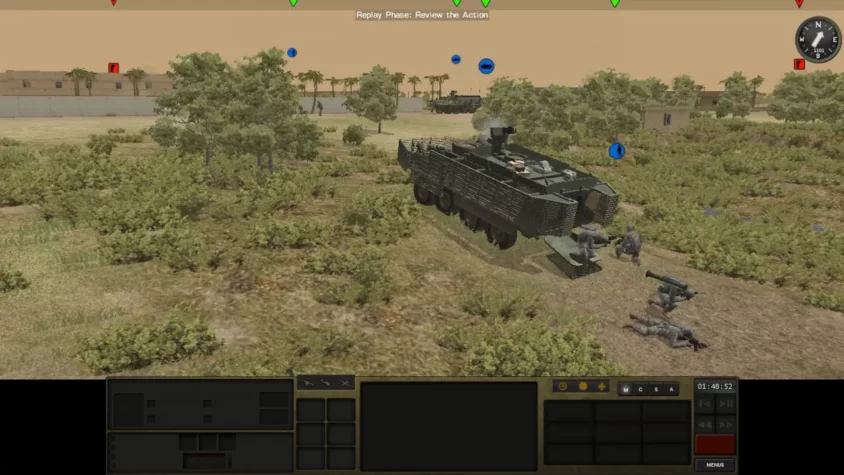 Геймплей из Combat Mission: Shock Force 2