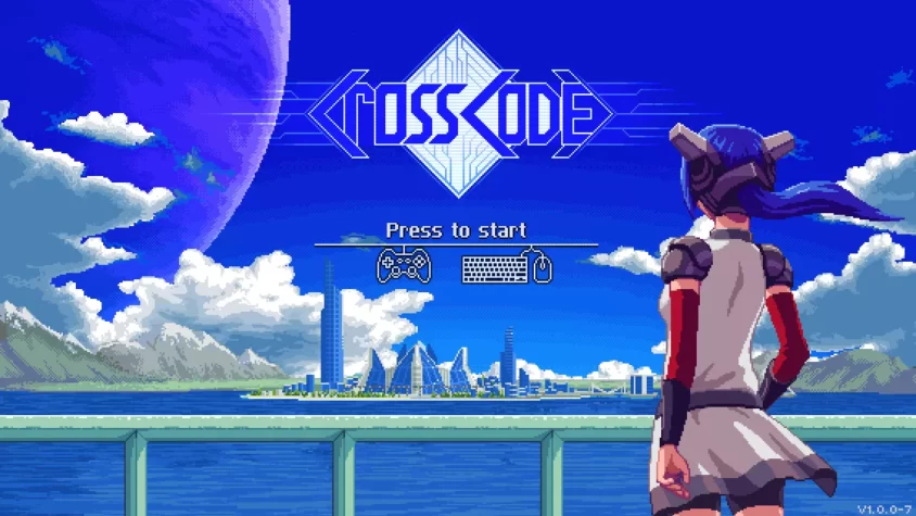CrossCode – когда пиксели не могут быть более крутыми Показываем игру, где героиня стоит, глядя на мегаполис и планету, а ты уже знаешь, что она скоро решит спасти мир